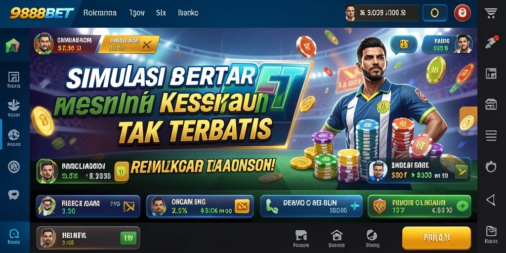 Screenshot gameplay 988BET menampilkan simulasi taruhan yang seru.