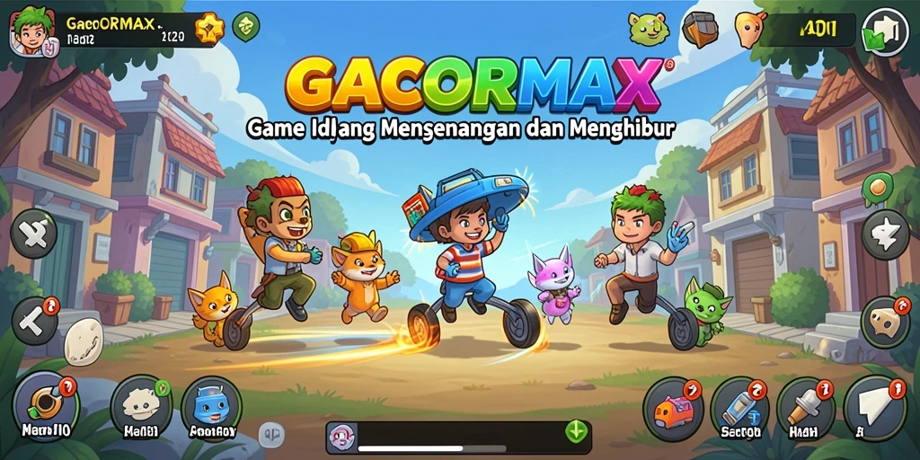 Tampilan gameplay GACORMAX yang menarik dan menghibur.