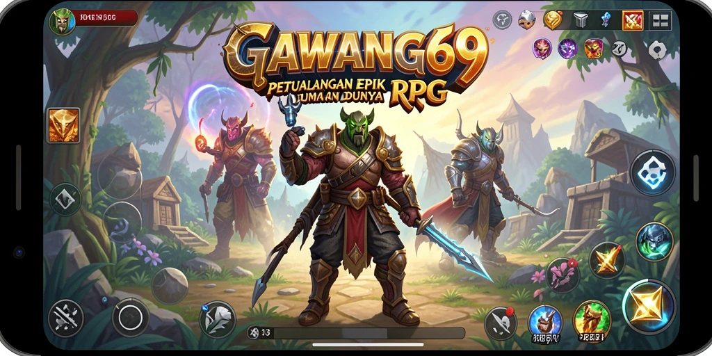 Tangkapan layar GAWANG69 menampilkan pertempuran mendebarkan dalam dunia RPG.