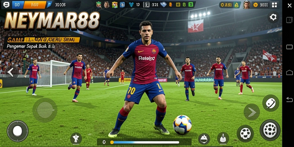 Tampilan gameplay NEYMAR88 yang atraktif dan mendebarkan.