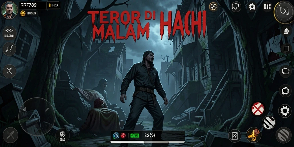 Gameplay menegangkan di dalam kegelapan bersama makhluk mengerikan.