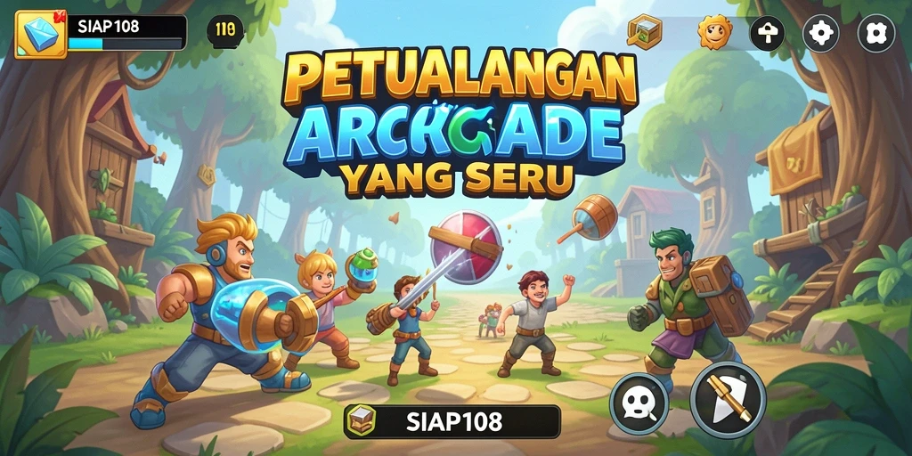 Gameplay SIAP108 yang seru dan menantang pemain.