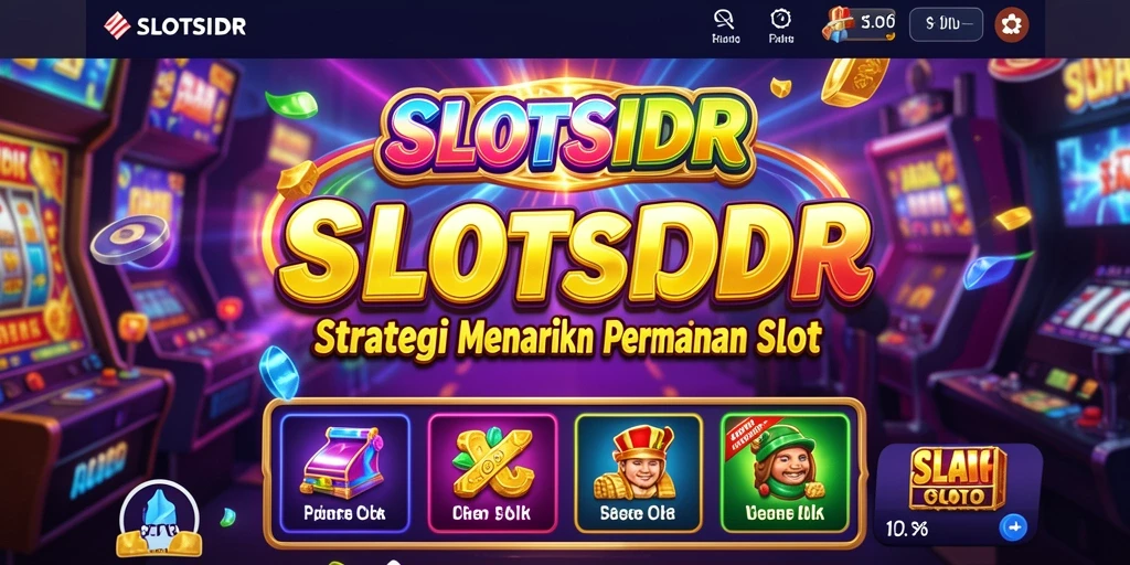 Tampilan gameplay SLOTSIDR yang menarik dan menantang.