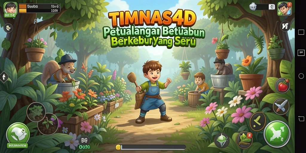 Tangkapan layar dari gameplay menarik TIMNAS4D saat bertani.