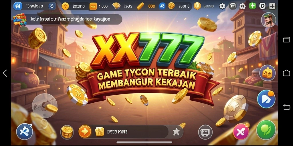 Tampilan gameplay seru di XXX777 menunjukkan strategi Tycoon yang mendebarkan.